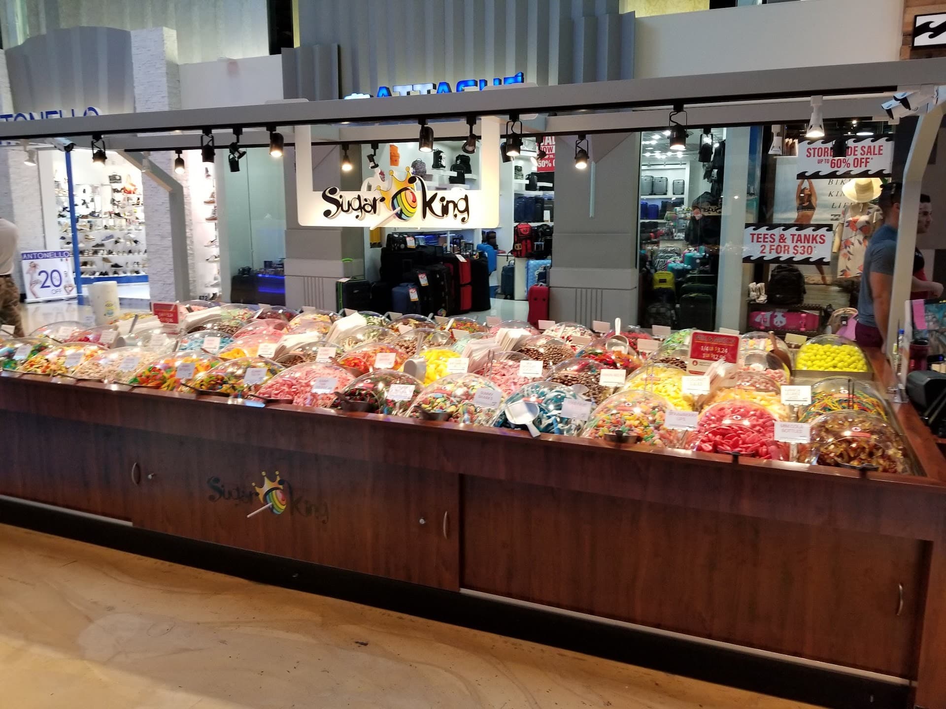 Candy shop at Dolphin Mall in Miami