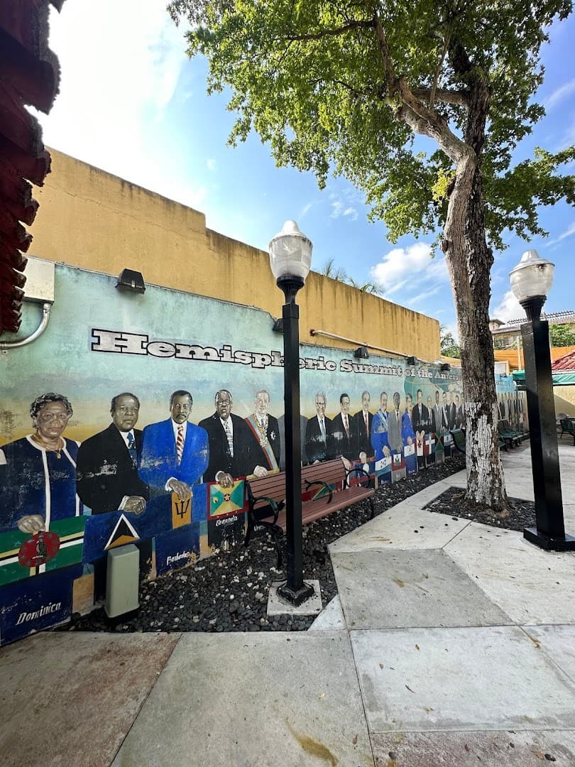 Mural at Domino Park in Miami