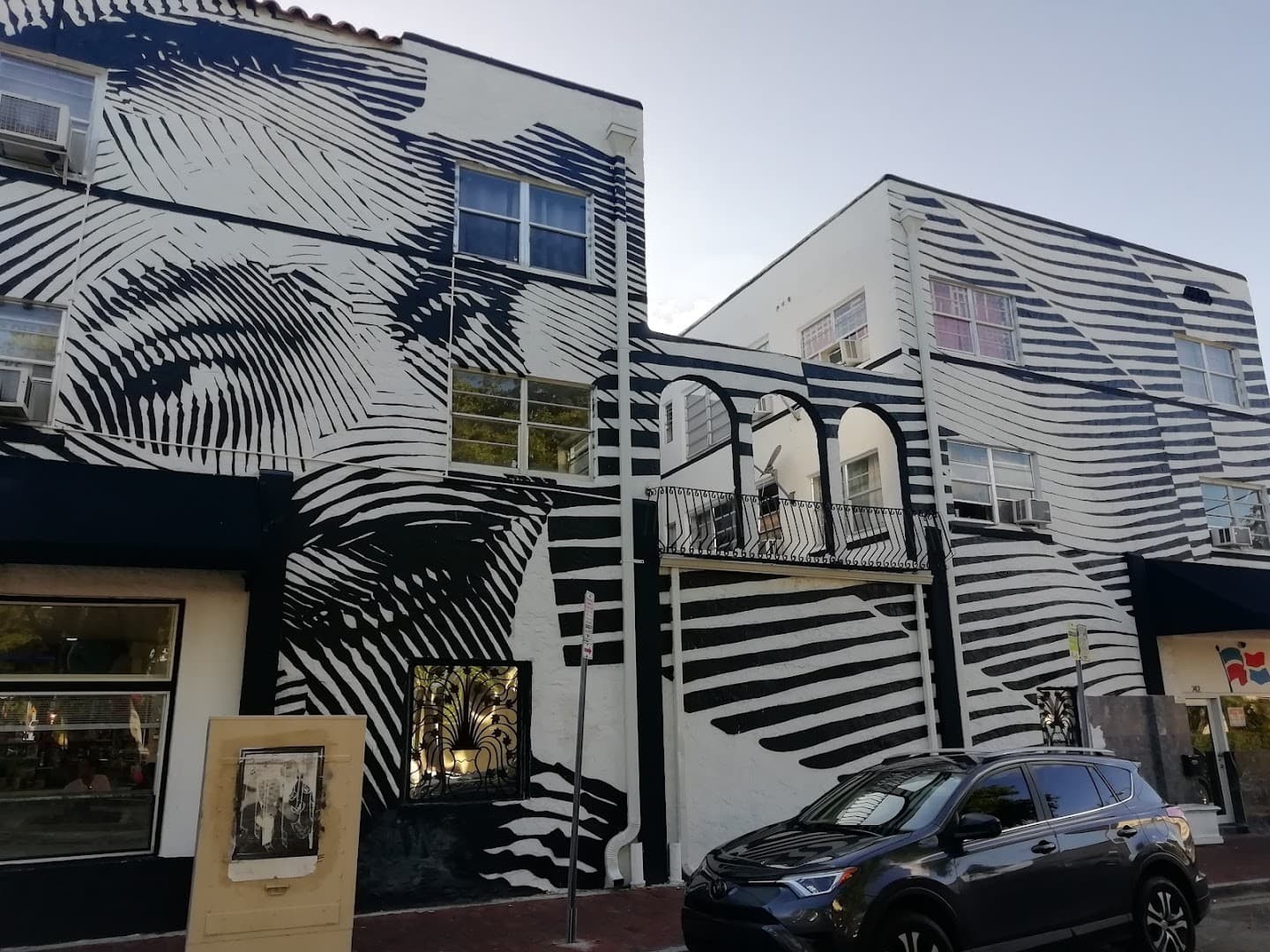 Mural artwork near Domino Park in Miami