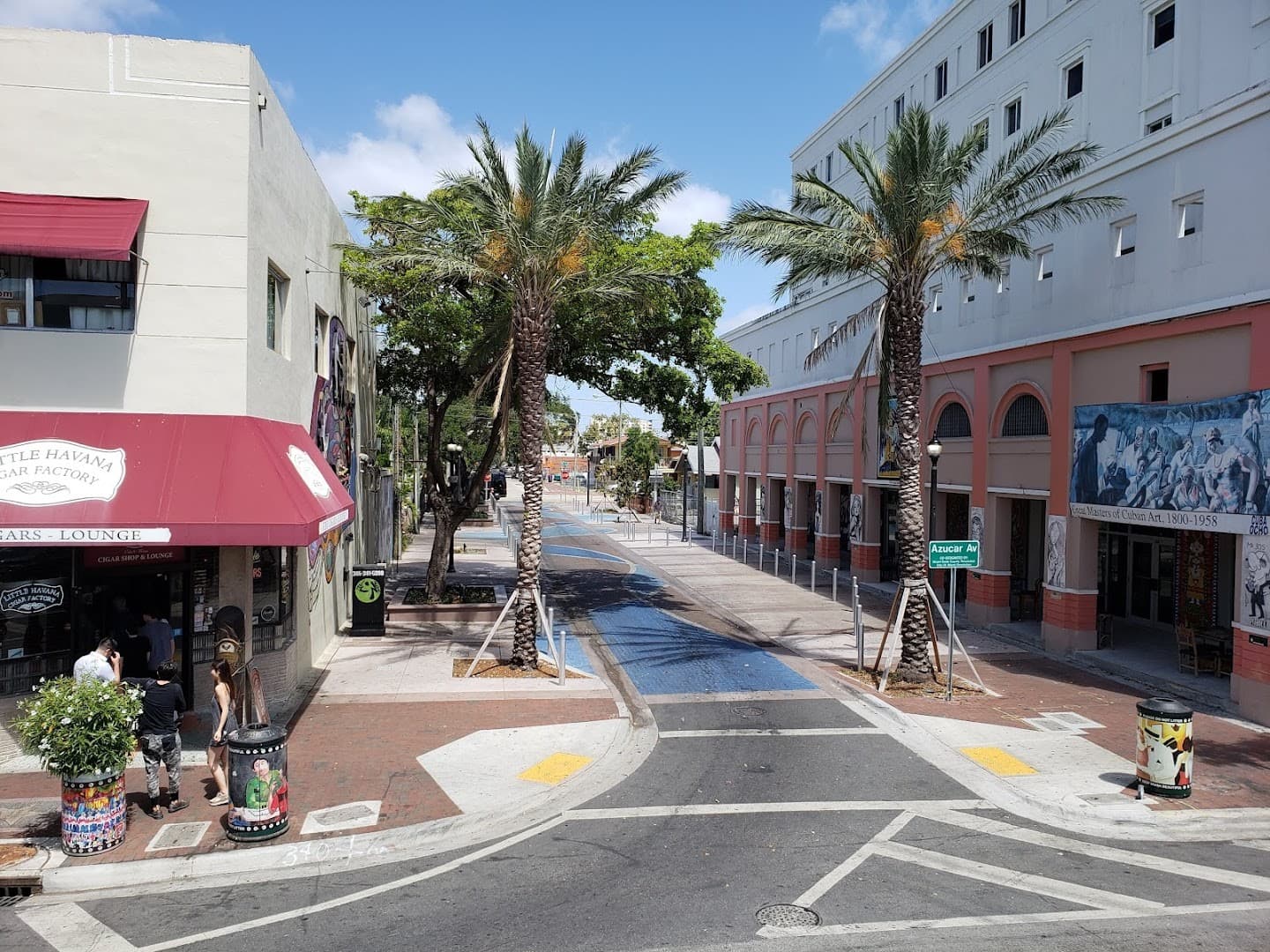 Domino Park view in Little Havana, Miami