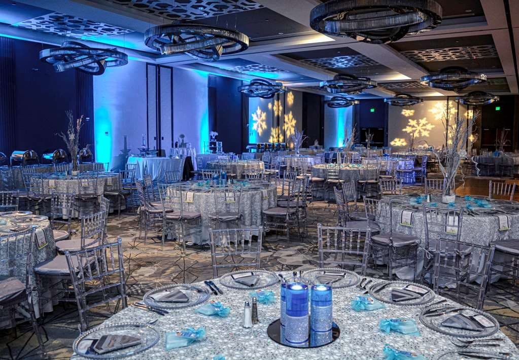 Elegant event space at DoubleTree by Hilton Hotel Miami