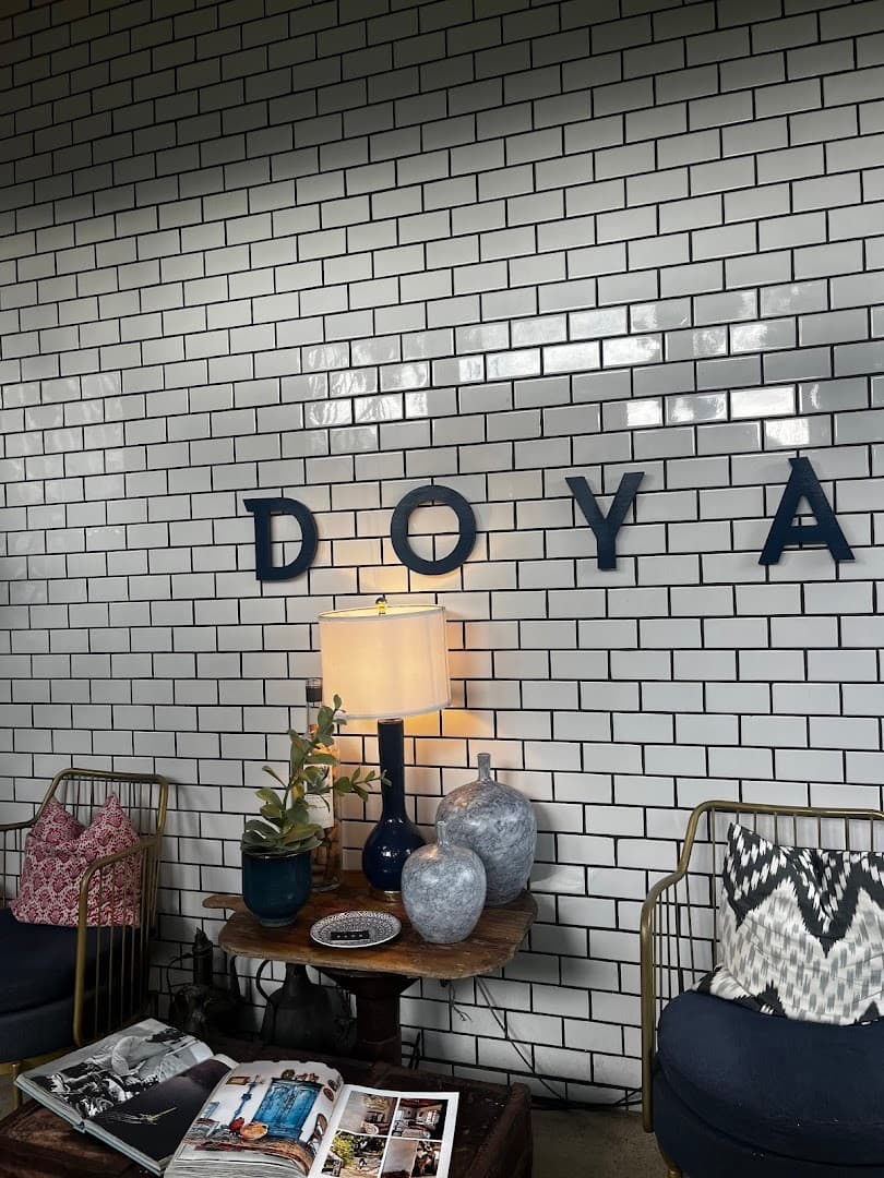 Interior of Doya restaurant in Miami