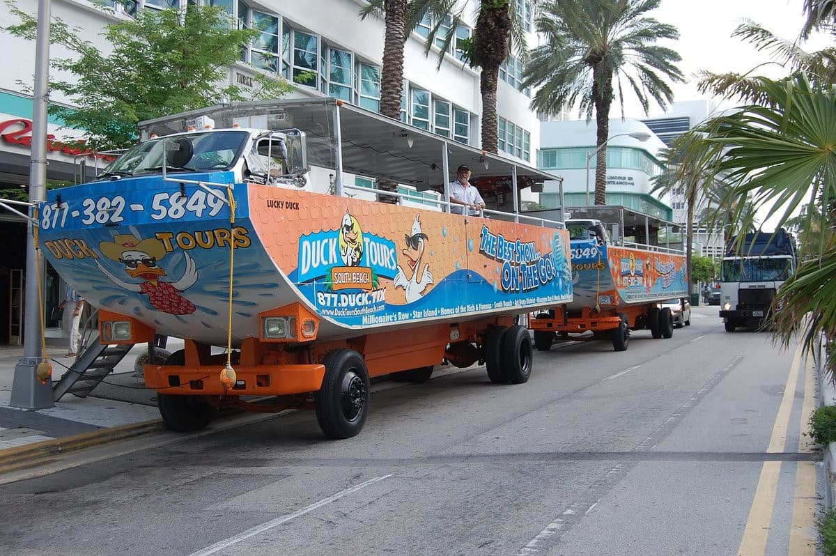 Duck Tours South Beach attraction in Miami Beach