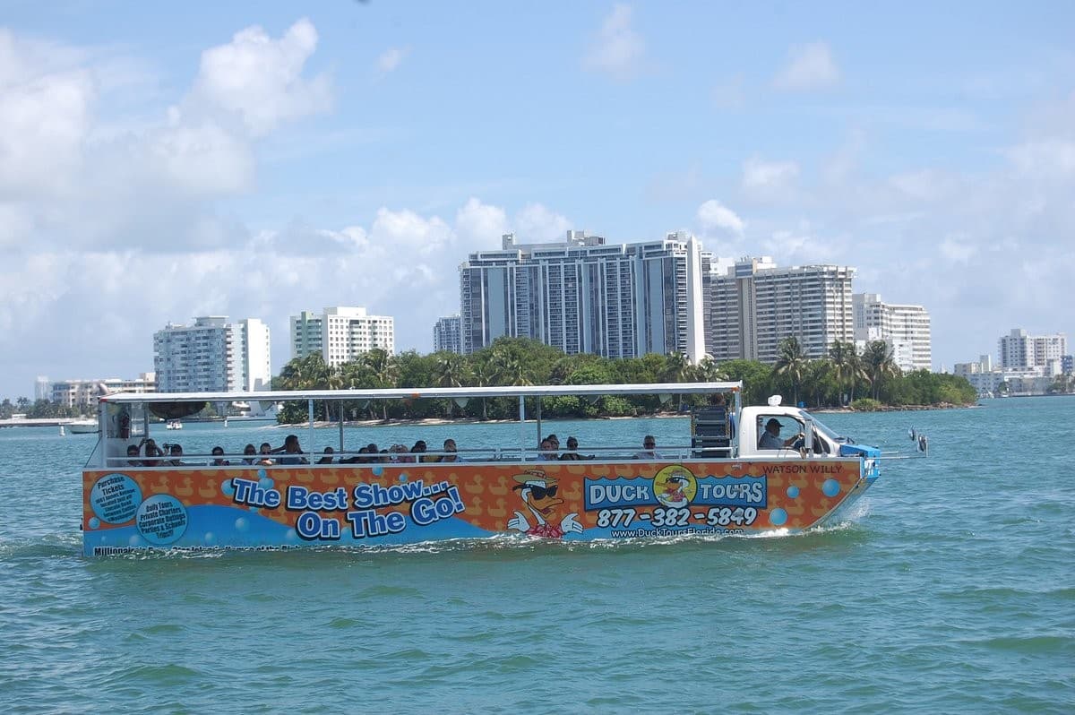 Duck Tours South Beach attraction in Miami Beach