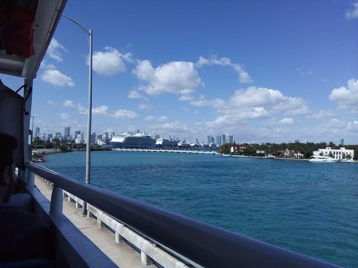 Scenic view from Duck Tours South Beach in Miami Beach