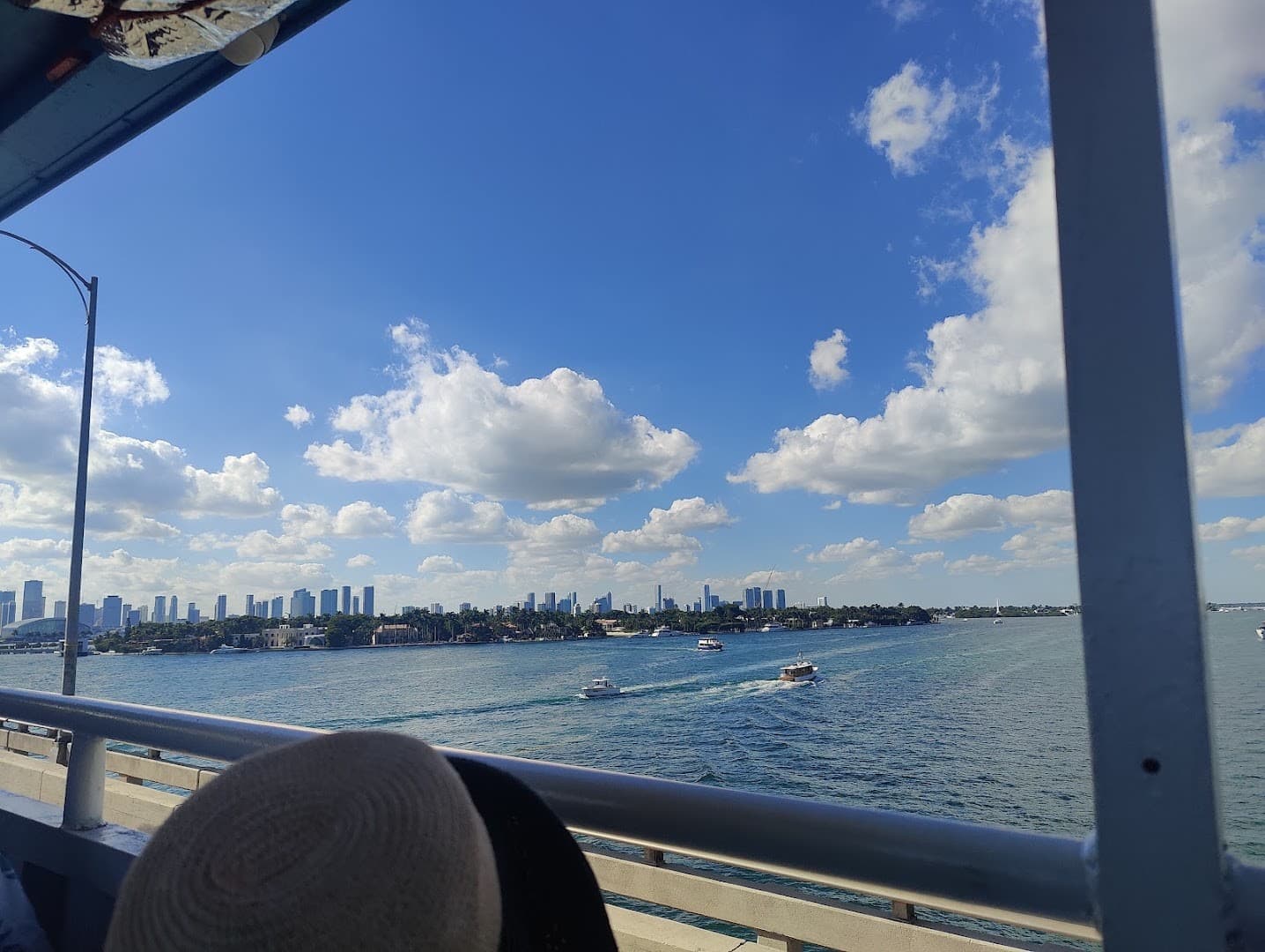 Scenic view from Duck Tours South Beach in Miami Beach