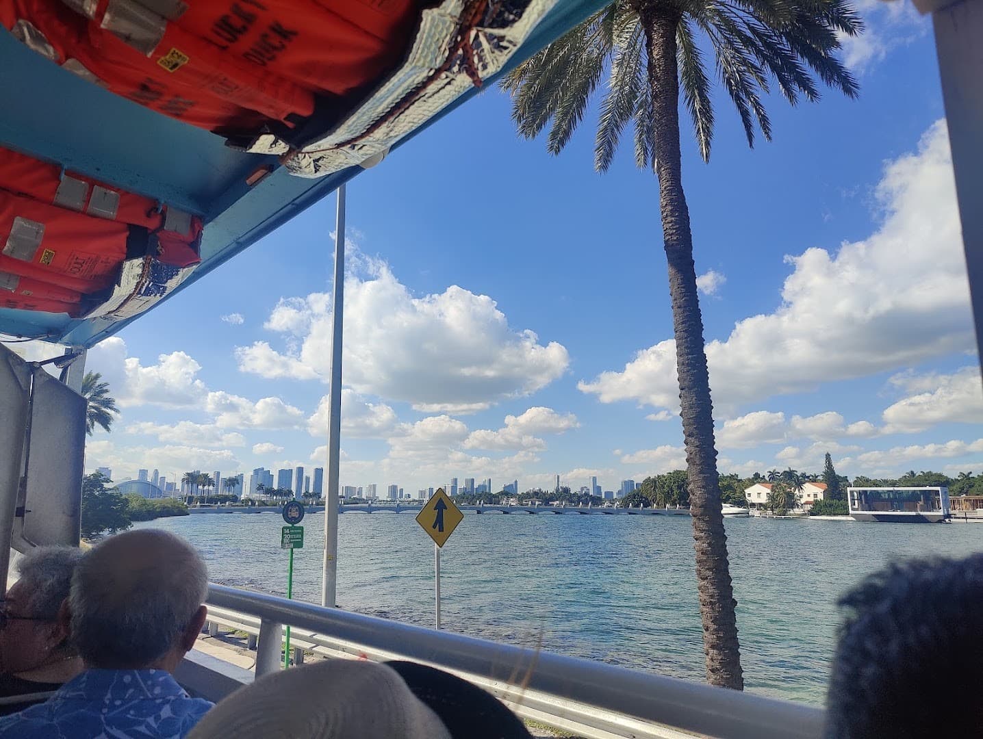 Scenic view from Duck Tours South Beach in Miami Beach