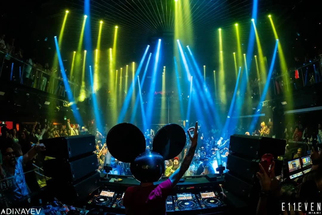 E11EVEN MIAMI nightlife experience with DJ performance