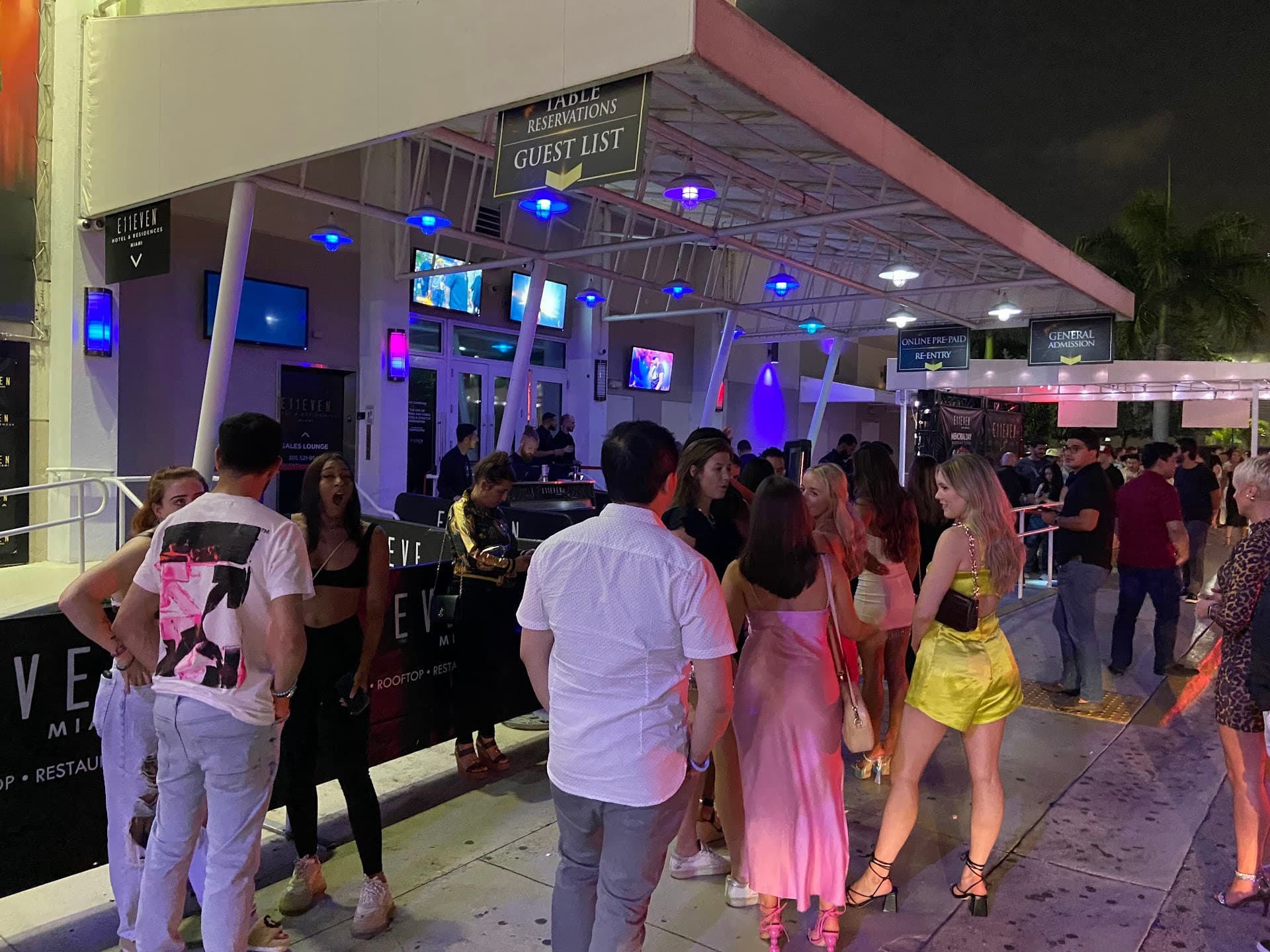E11EVEN MIAMI nightlife venue exterior in Miami