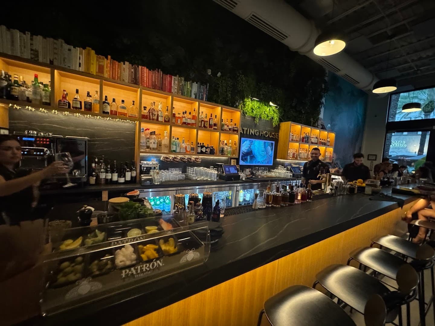 Bar scene at Eating House Miami in Coral Gables