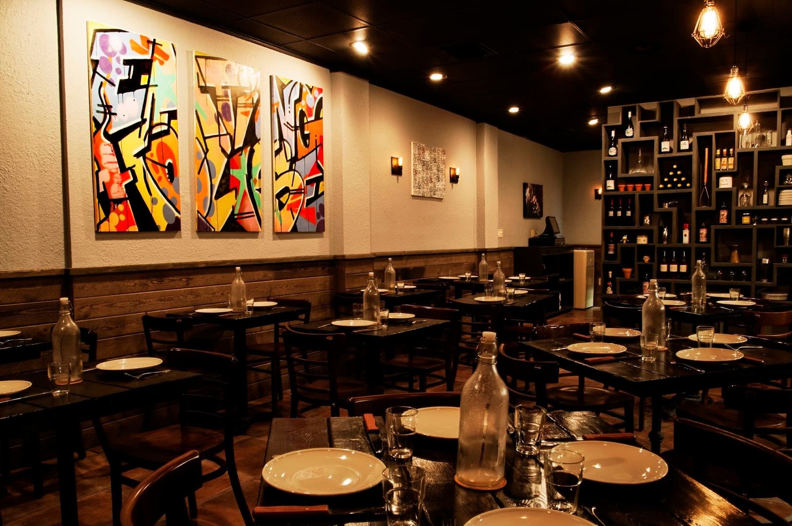 Dining area at Eating House Miami in Coral Gables