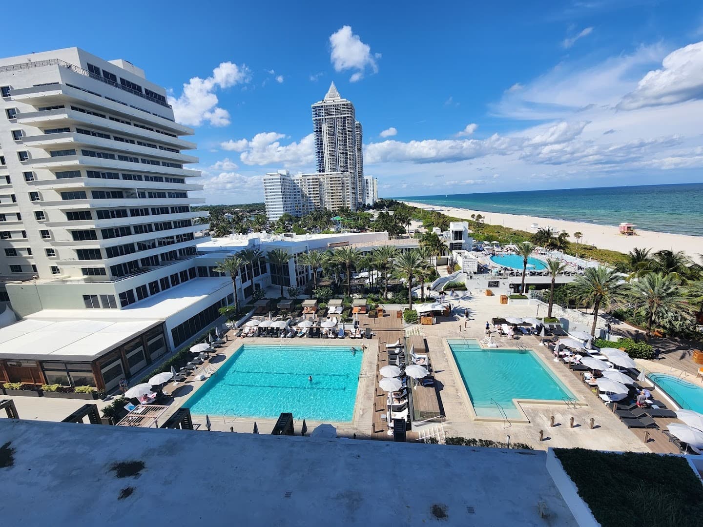 Eden Roc Miami Beach hotel view