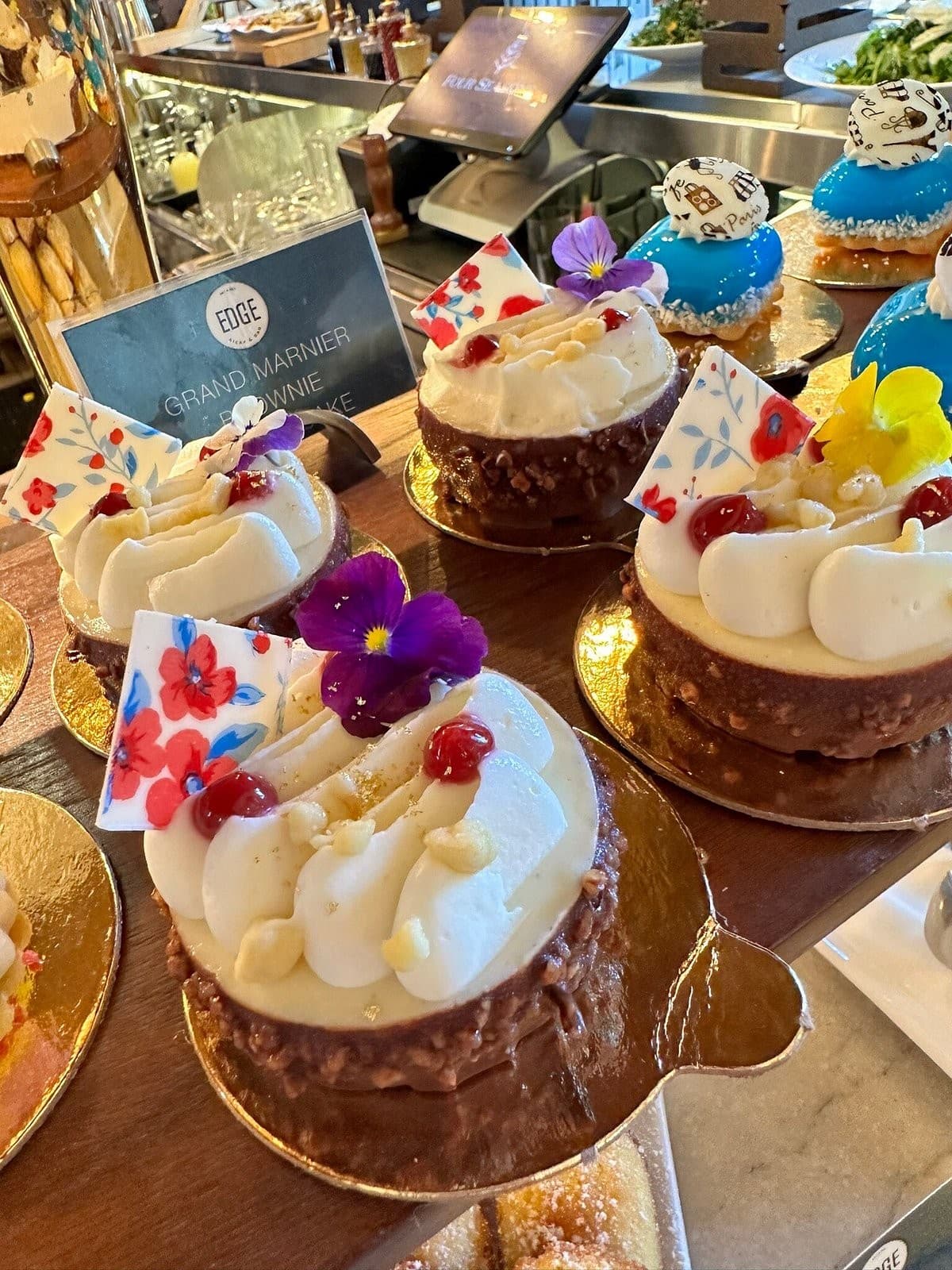 Delicious desserts at Edge Miami, 1435 Brickell Ave