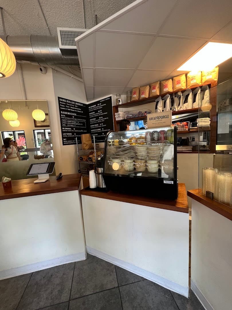 Interior view of El Bagel in Coconut Grove