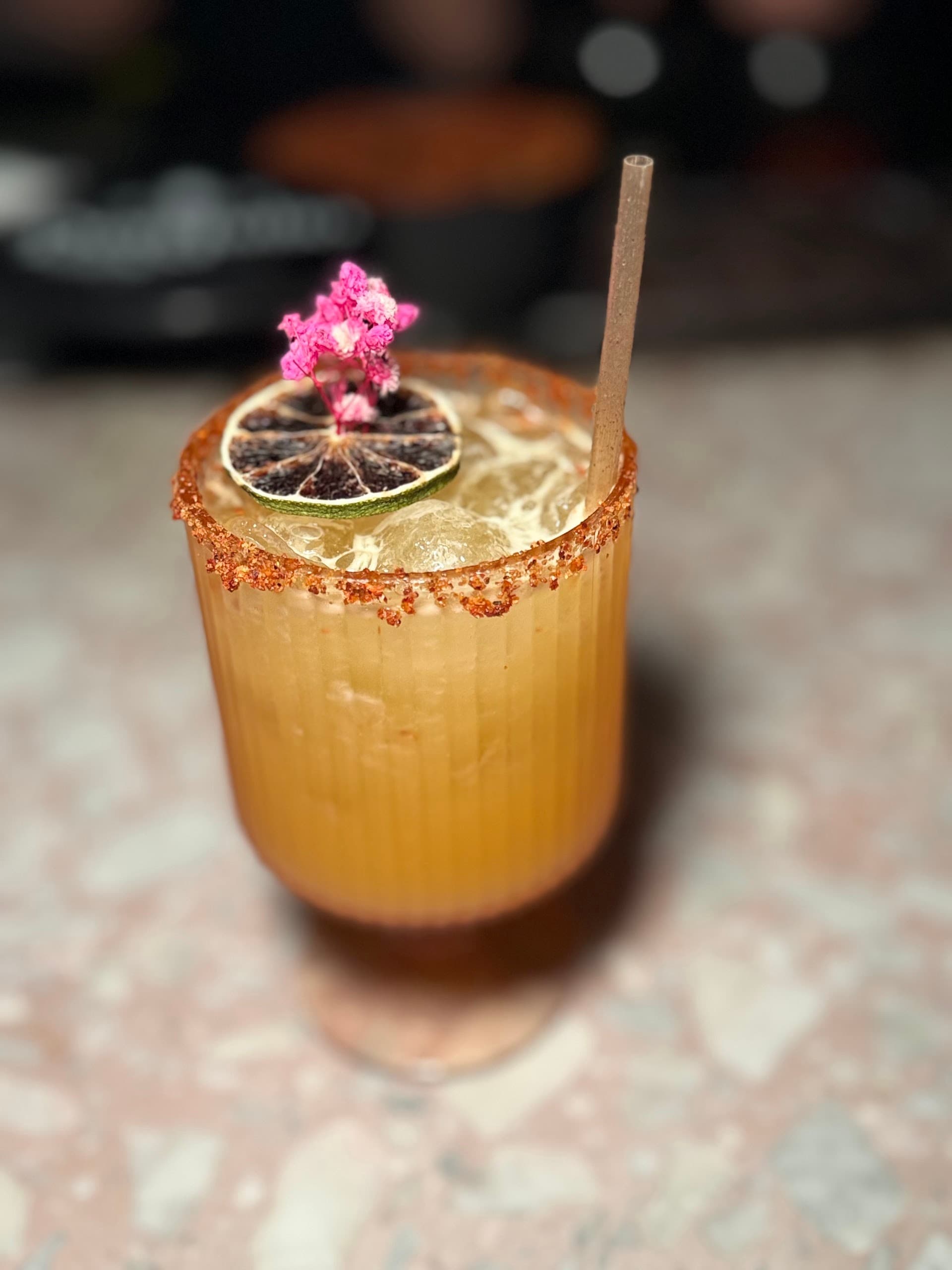 Cocktail at El Patio Wynwood, Miami nightlife