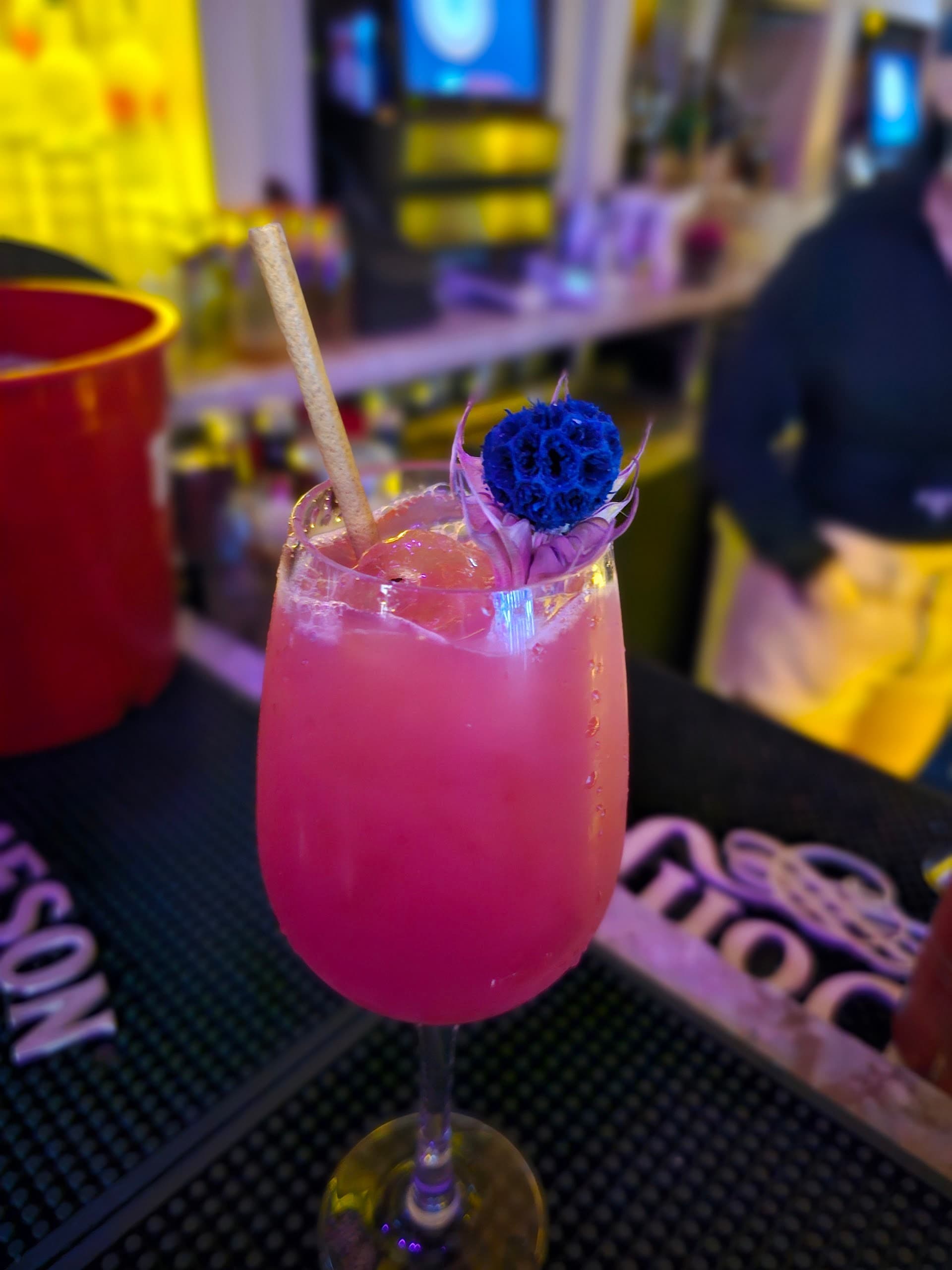 Cocktail at El Patio Wynwood, Miami nightlife