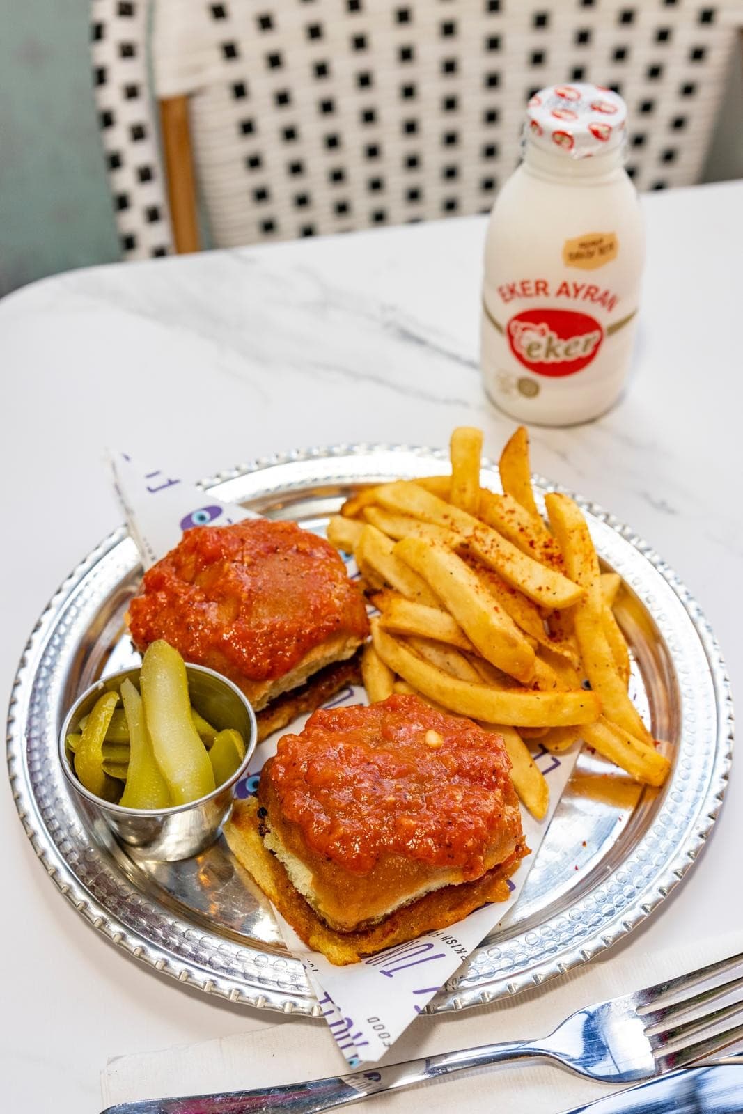 Delicious dish from El Turco Design District in Miami