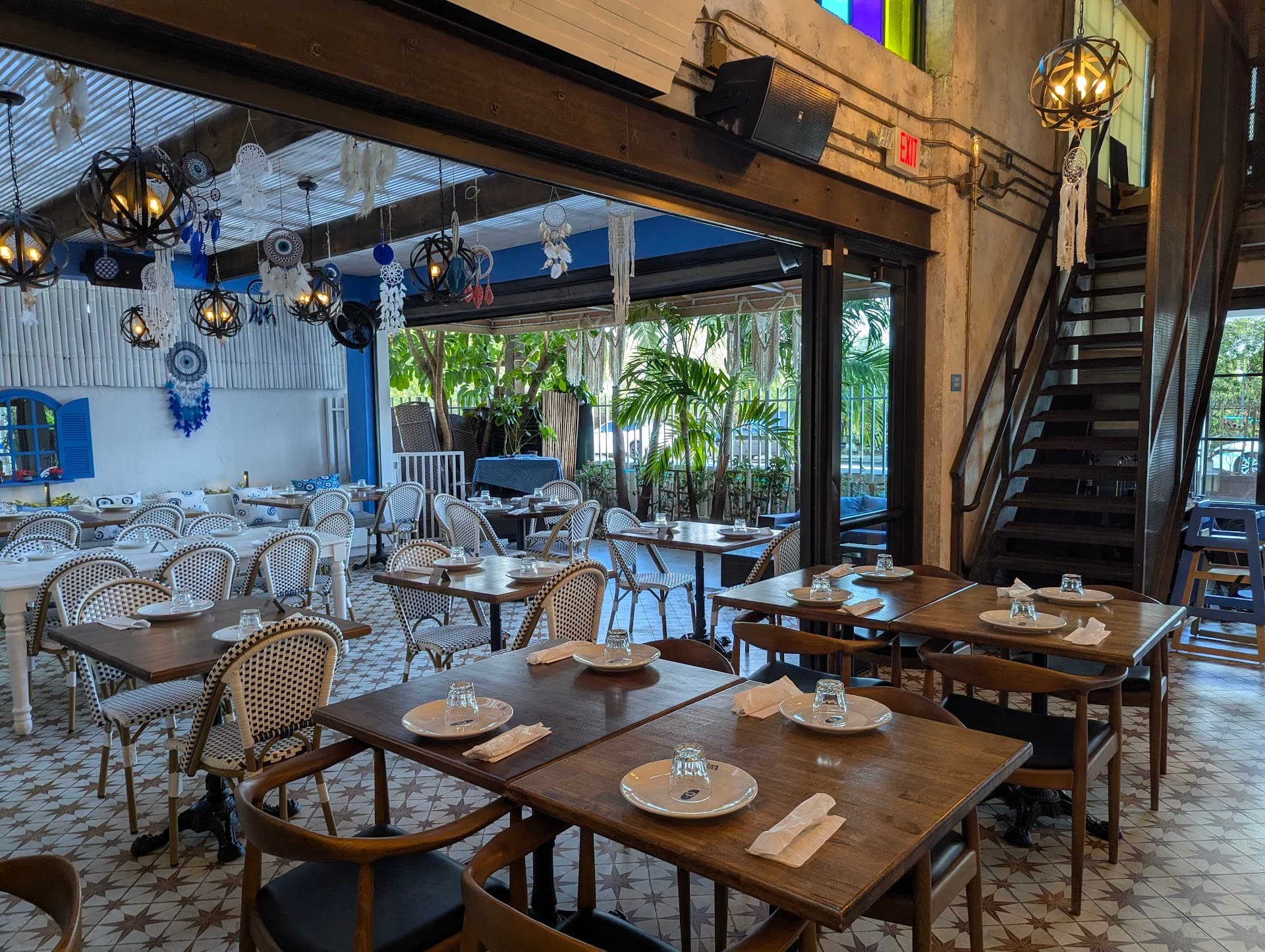 El Turco Turkish Food interior dining area in Miami