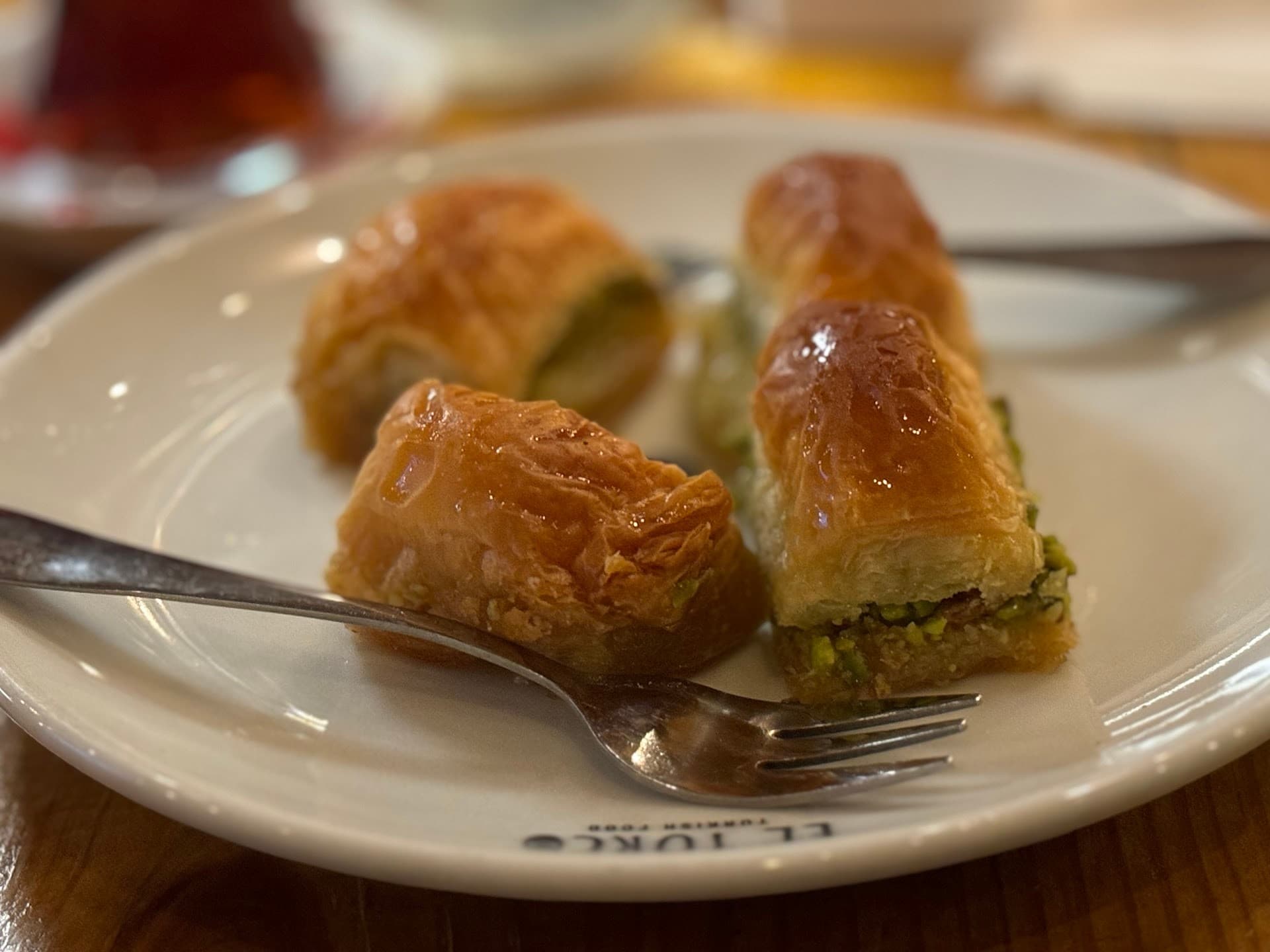 Baklava from El Turco Turkish Food in Miami