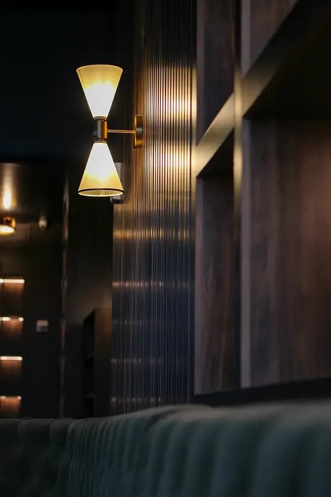 Stylish interior of El Vecino bar in Miami