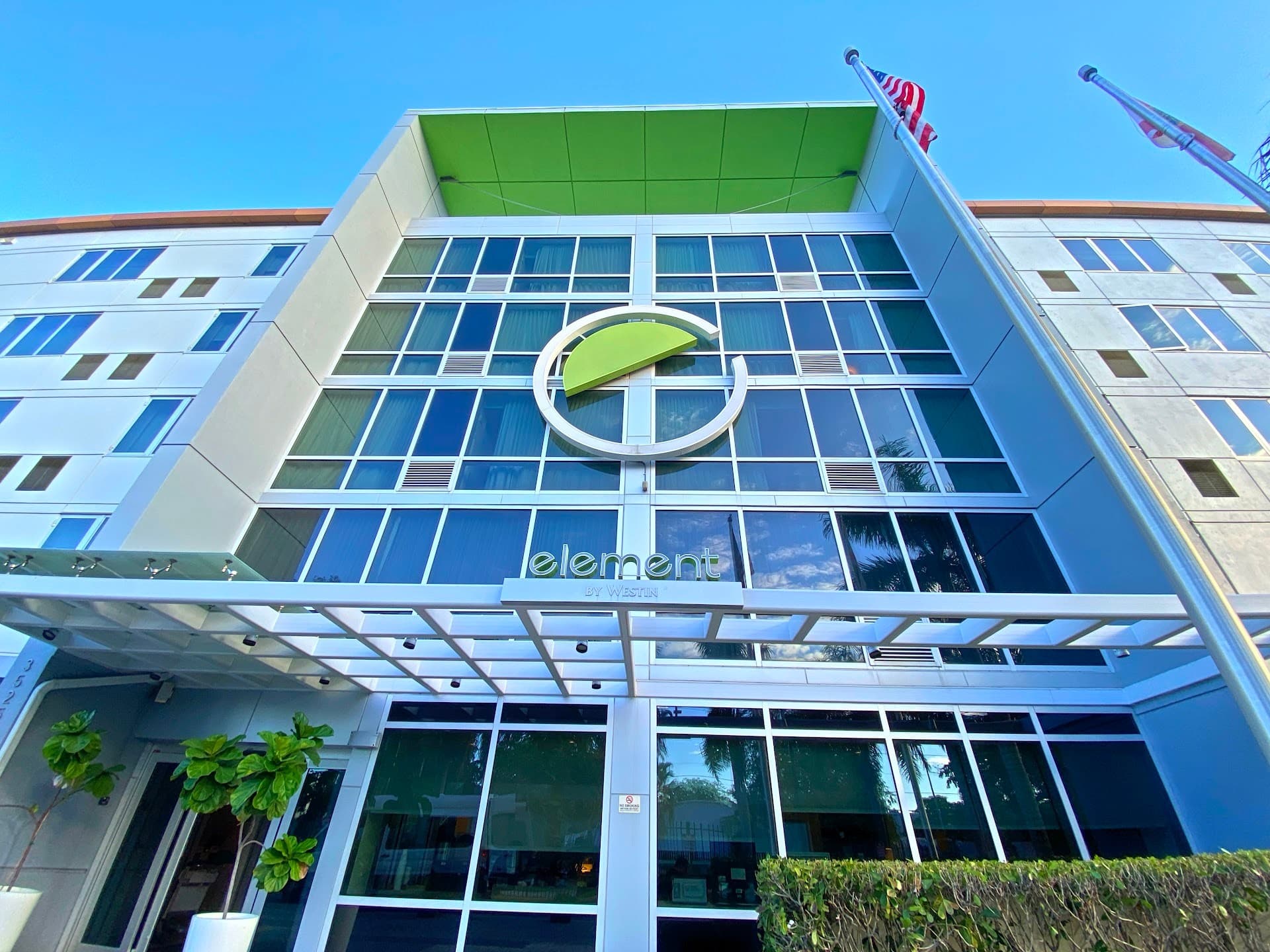 Element Miami International Airport hotel exterior