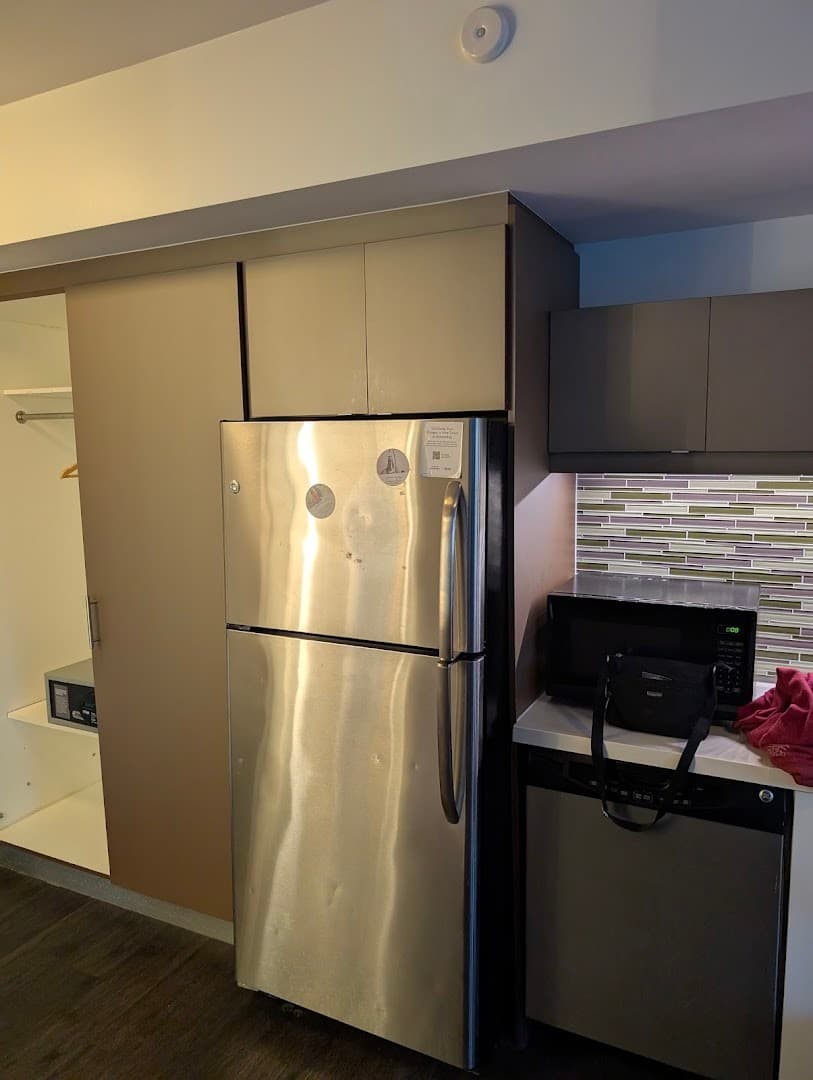 Kitchen area in Element Miami International Airport hotel
