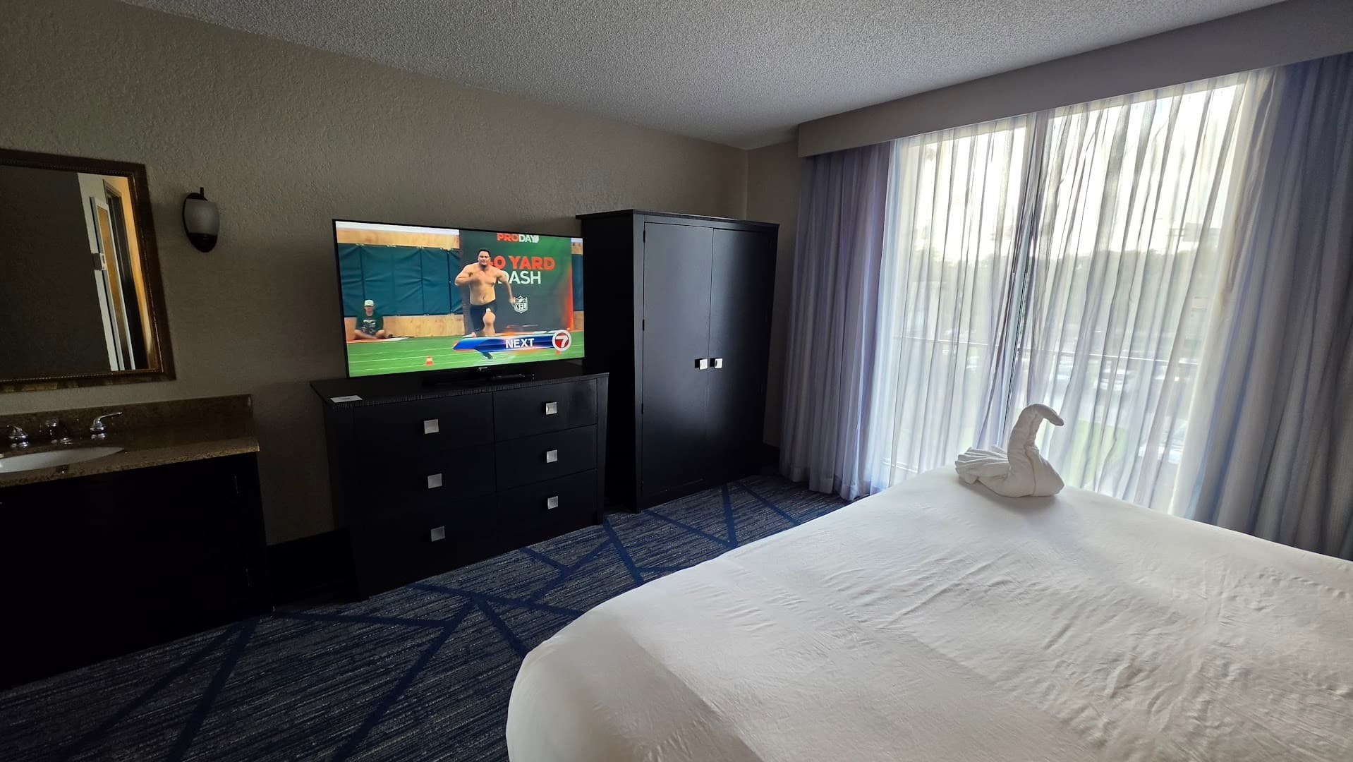 Guest room at Embassy Suites by Hilton Miami International Airport