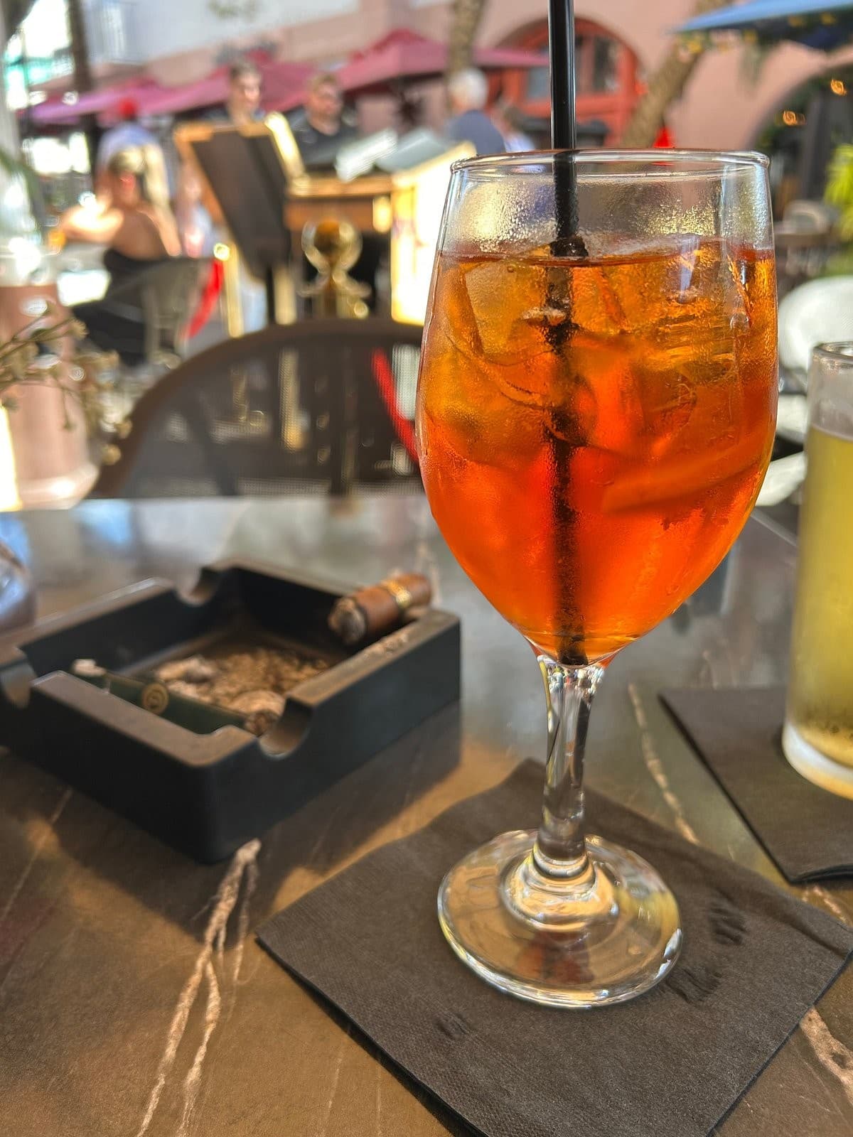 Cocktail at Española Cigar Bar & Lounge in Miami Beach