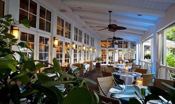 Essensia Restaurant interior in Miami Beach