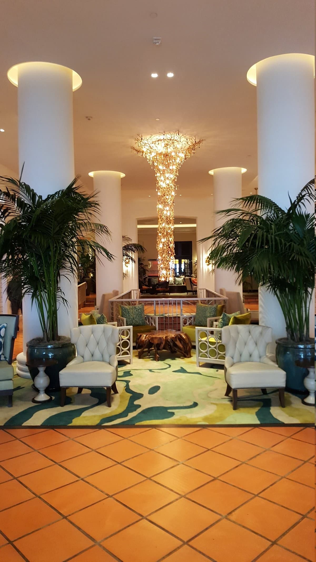 Essensia Restaurant interior at The Palms Hotel & Spa, Miami Beach