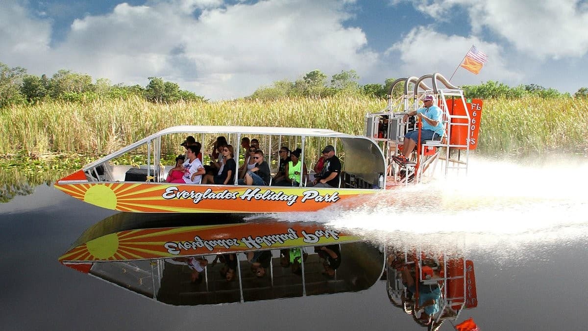 Everglades Holiday Park Airboat Tours and Rides near Fort Lauderdale