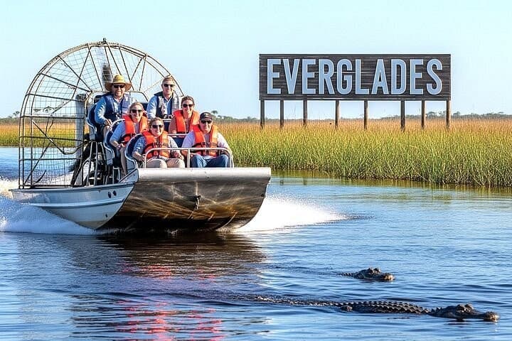 Everglades National Park airboat tour in Miami