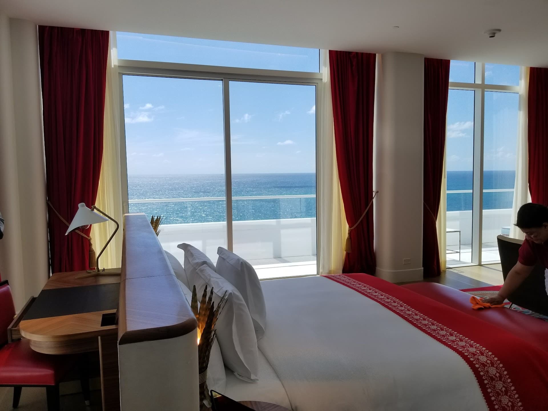 Luxurious room at Faena Hotel Miami Beach