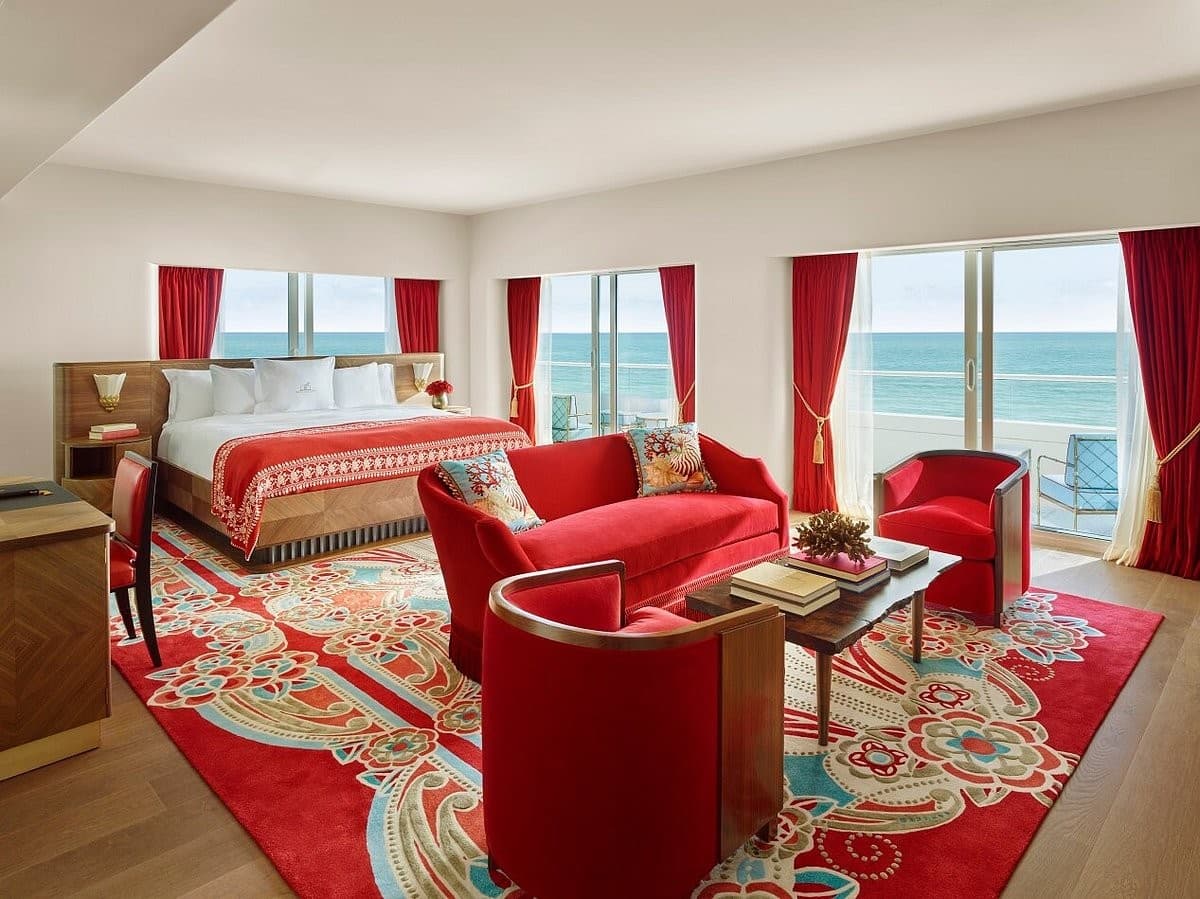 Luxury suite at Faena Hotel Miami Beach