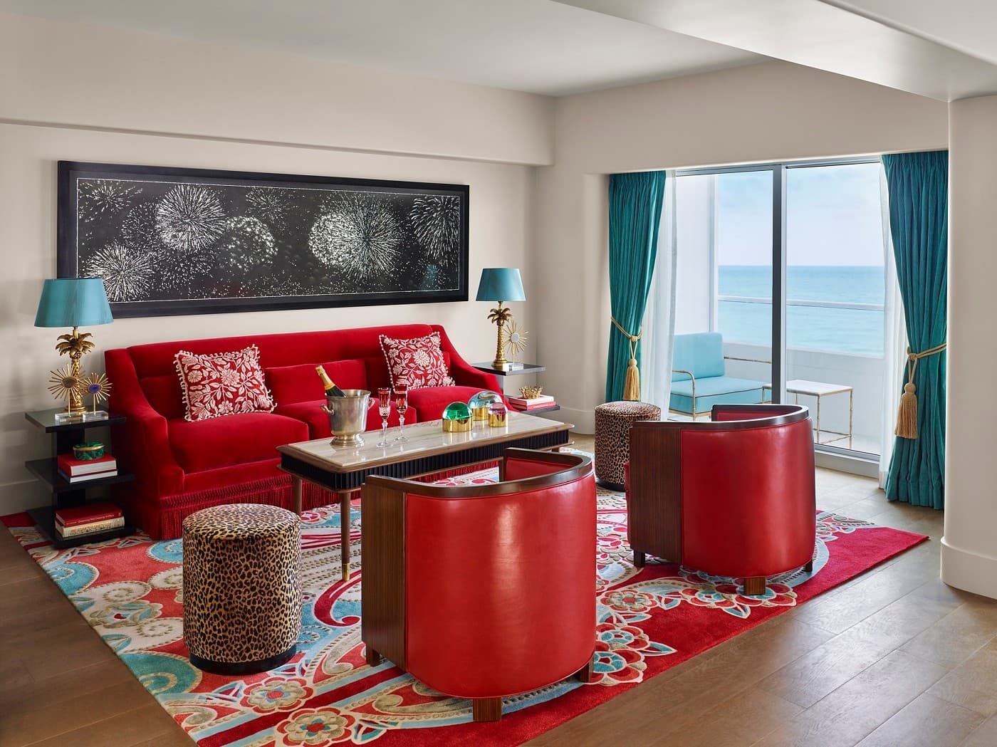 Luxurious suite at Faena Hotel Miami Beach