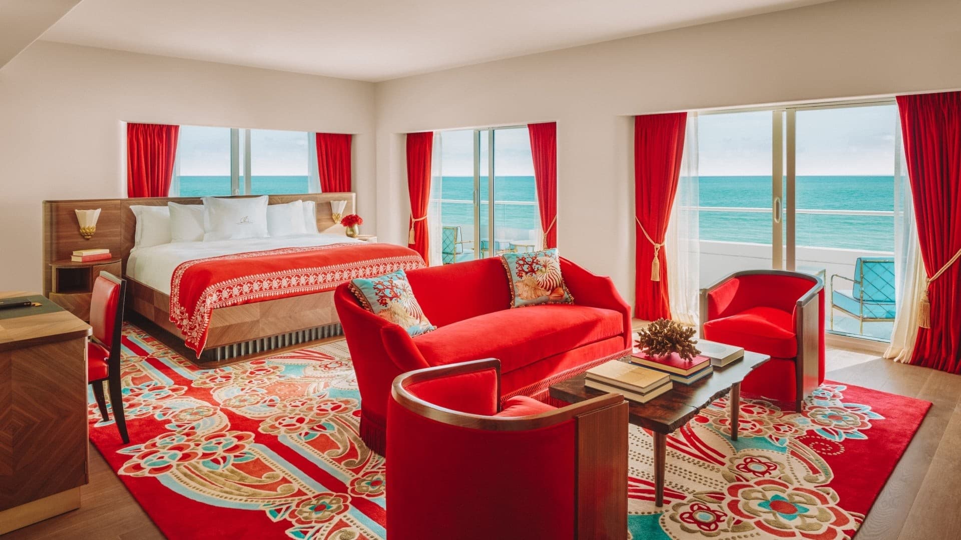 Luxurious suite at Faena Hotel Miami Beach