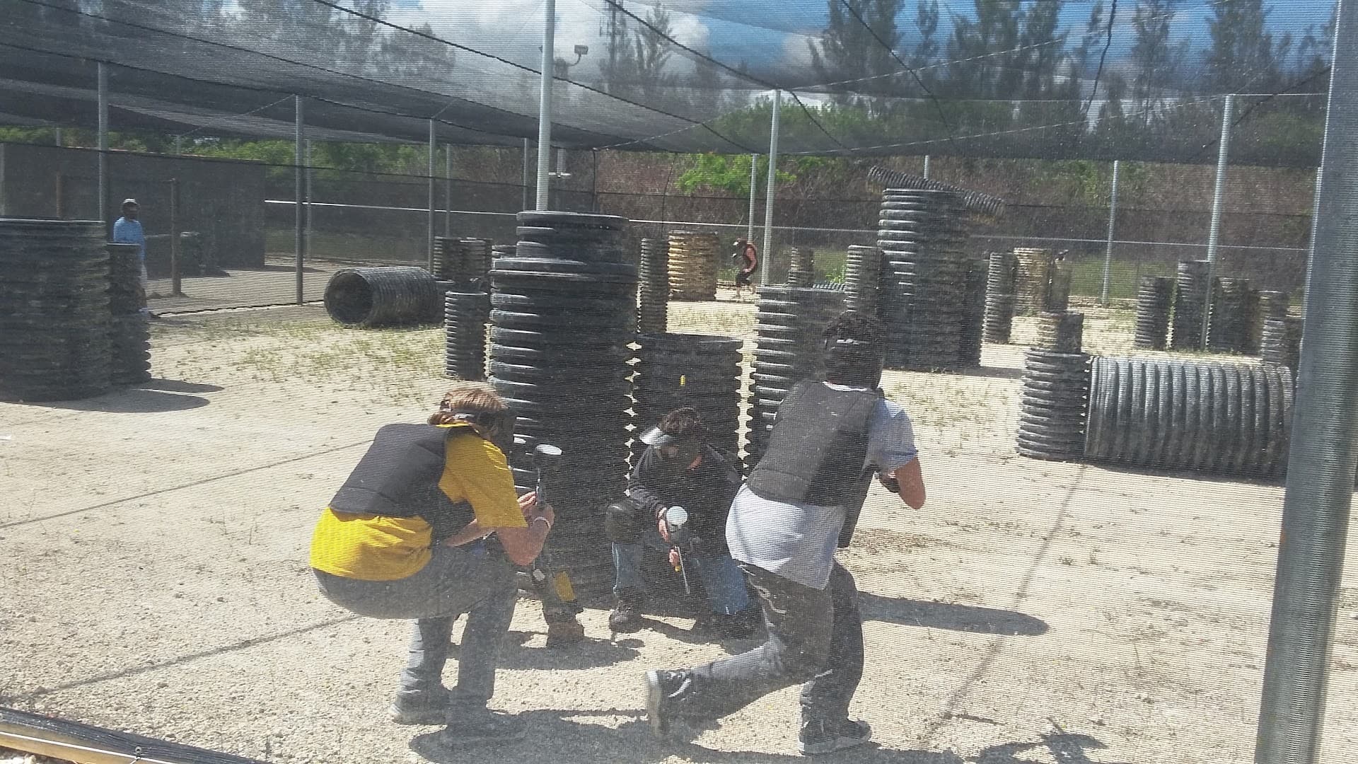 Family Paintball Center outdoor activity in Miami