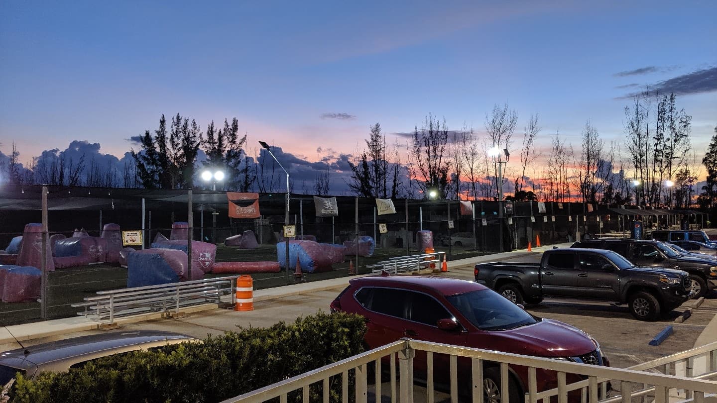 Family Paintball Center outdoor view in Miami