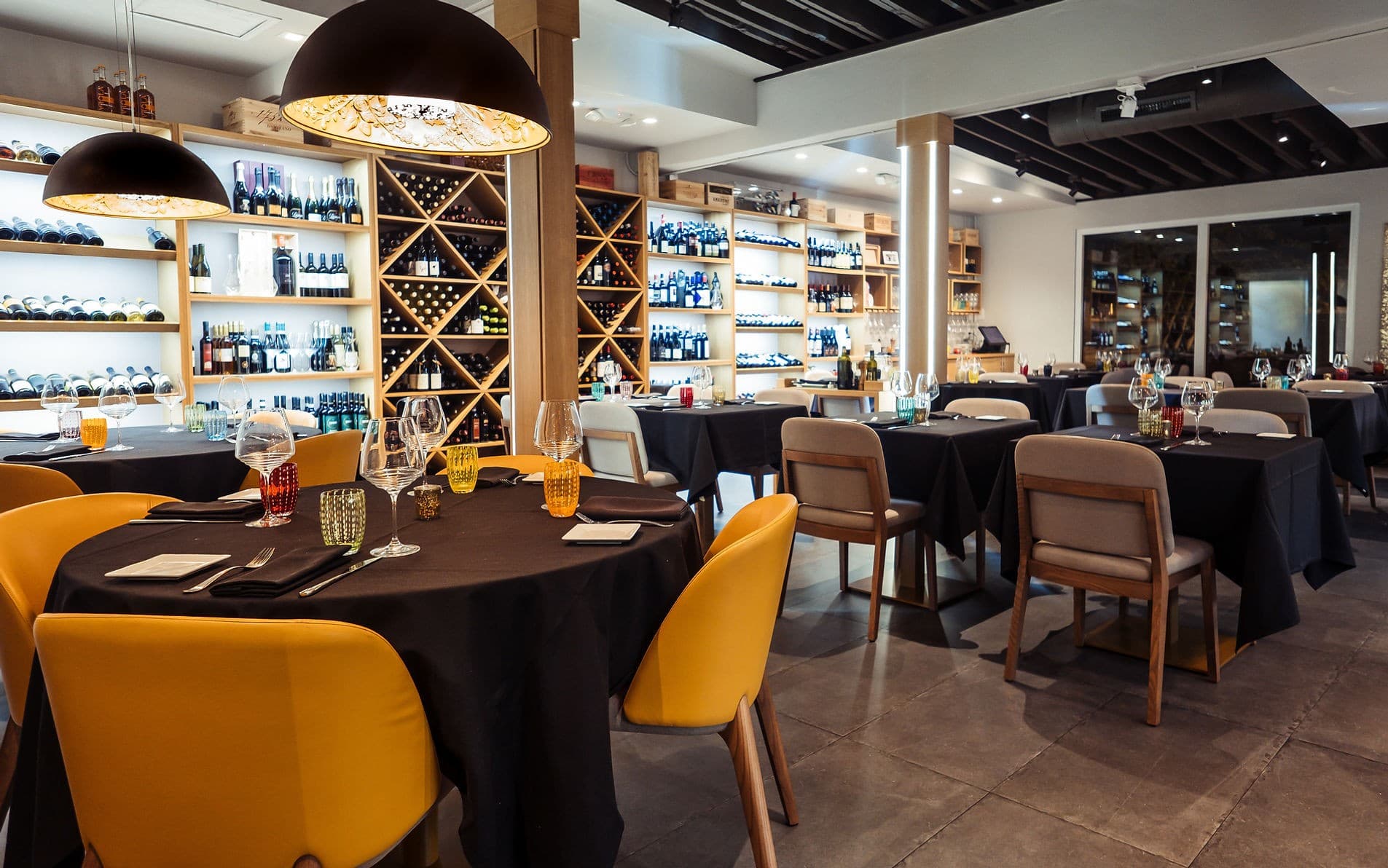 Ferraro's Kitchen Restaurant and Wine Bar interior in Miami