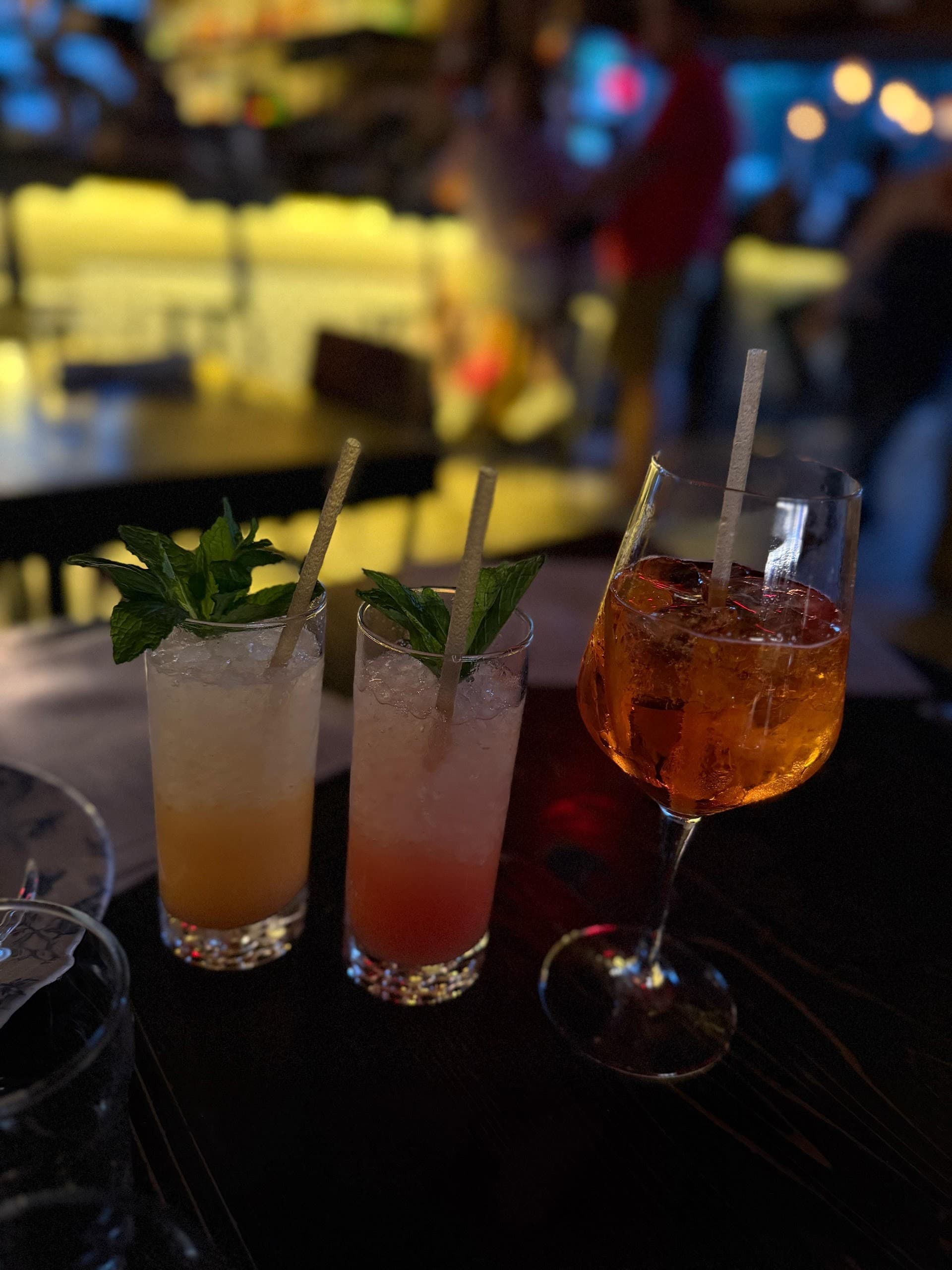 Cocktails at Finka Table & Tap in Miami