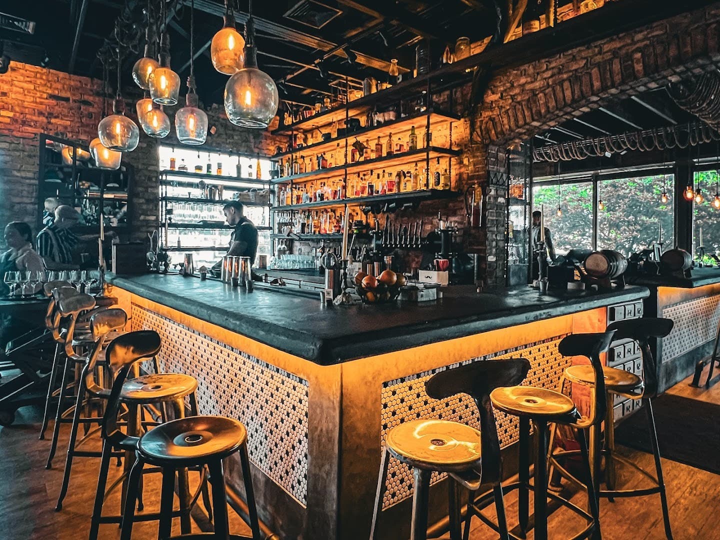 Finka Table & Tap bar interior in Miami