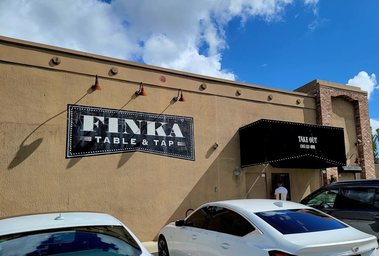 Finka Table & Tap restaurant exterior in Miami