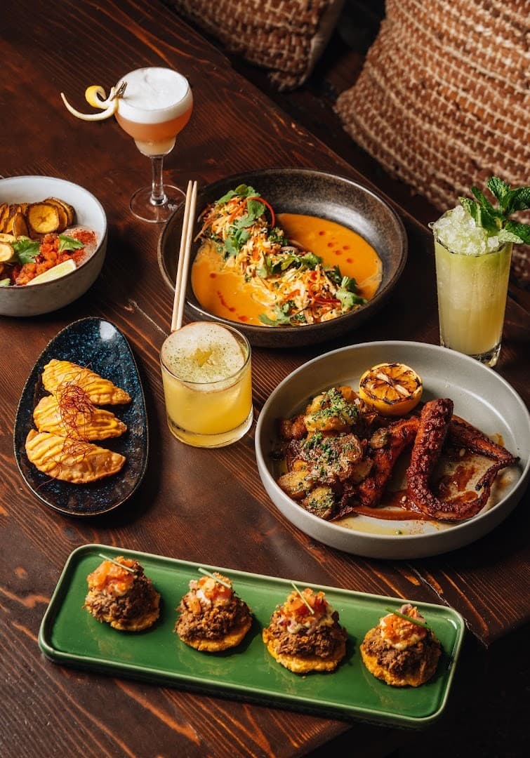 Delicious dishes at Finka Table & Tap in Miami