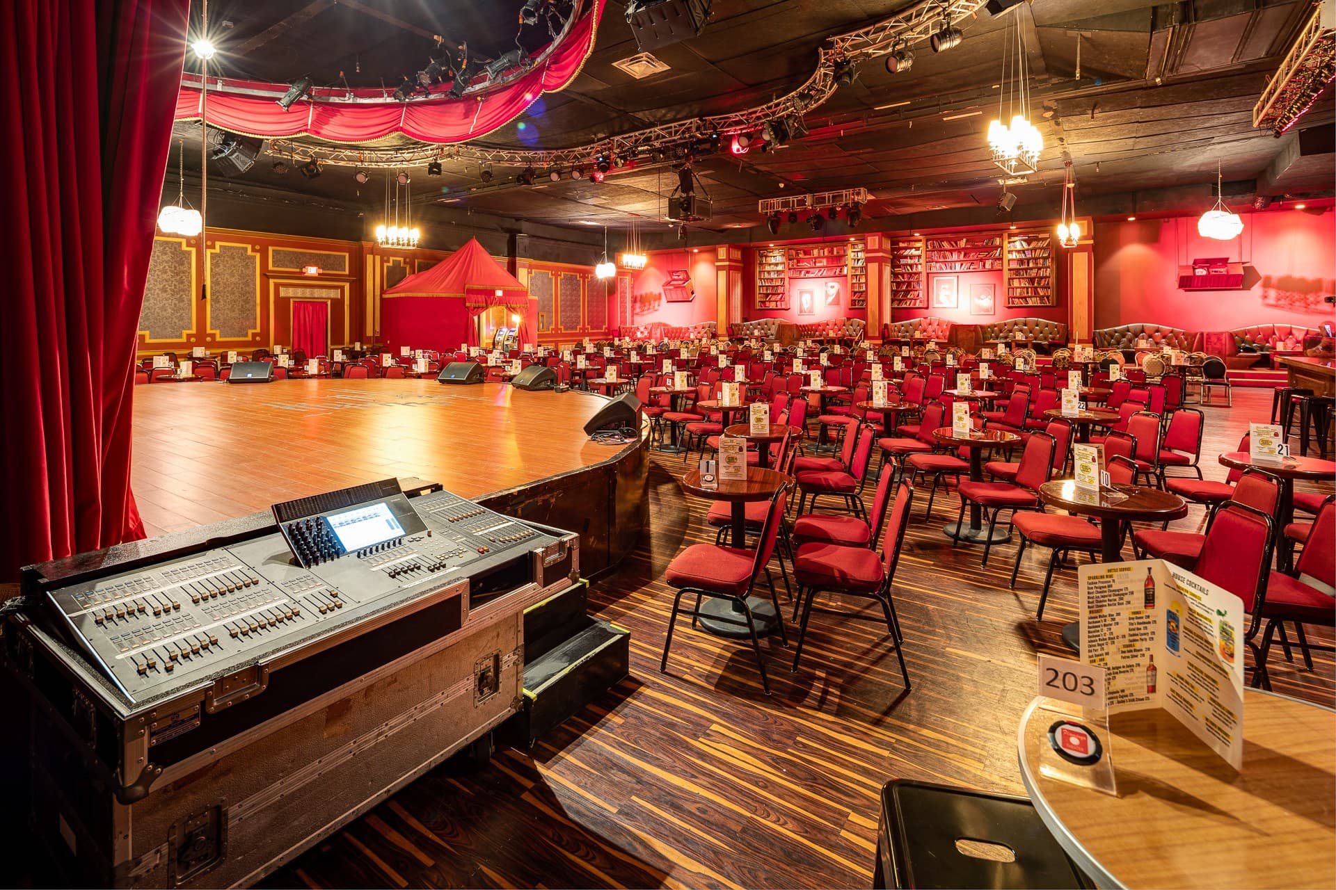 Flamingo Theater Bar interior in Miami nightlife