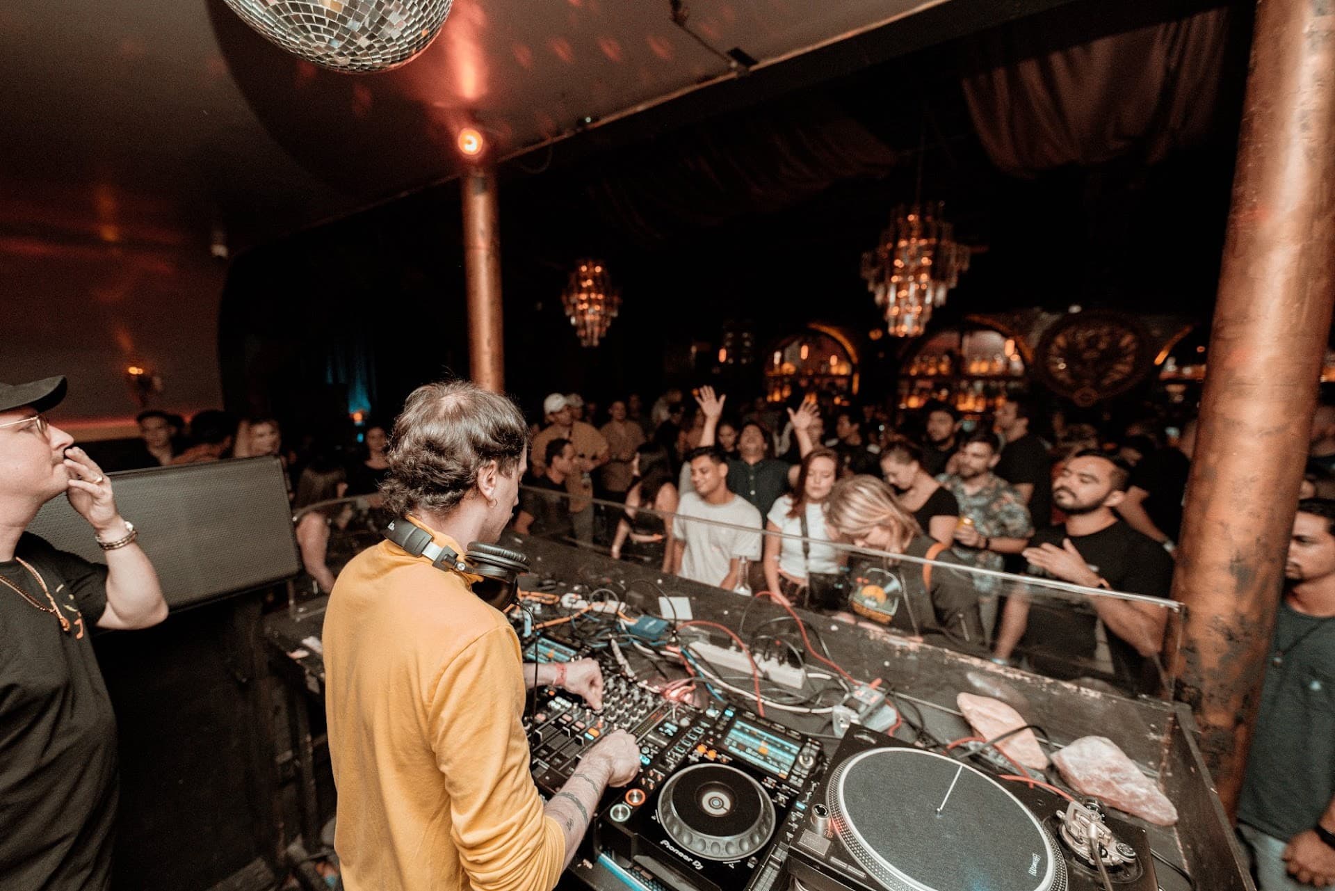 Nightlife ambiance at Floyd Miami in vibrant setting