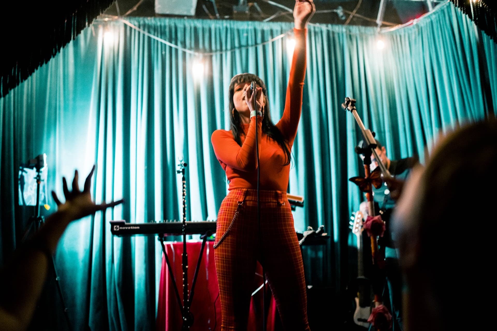 Live music performance at Floyd Miami, nightlife in Miami