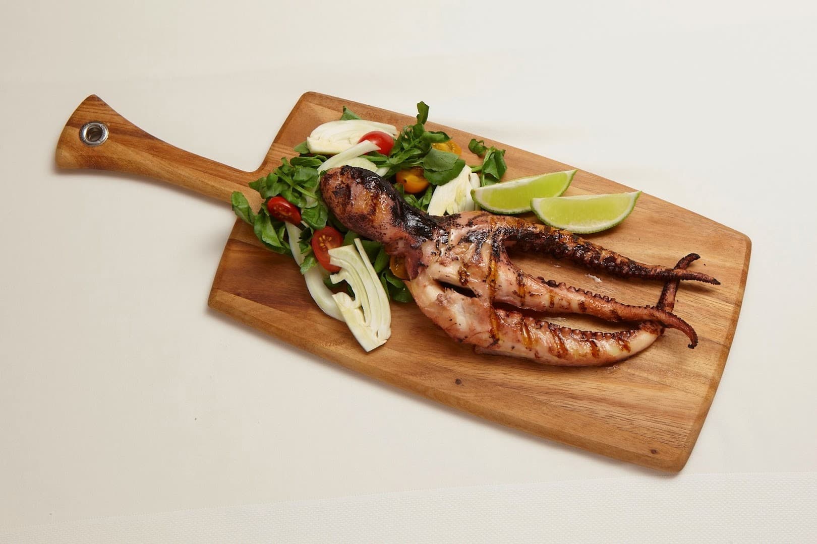 Grilled octopus dish at Fontana Italian Biltmore Hotel Miami