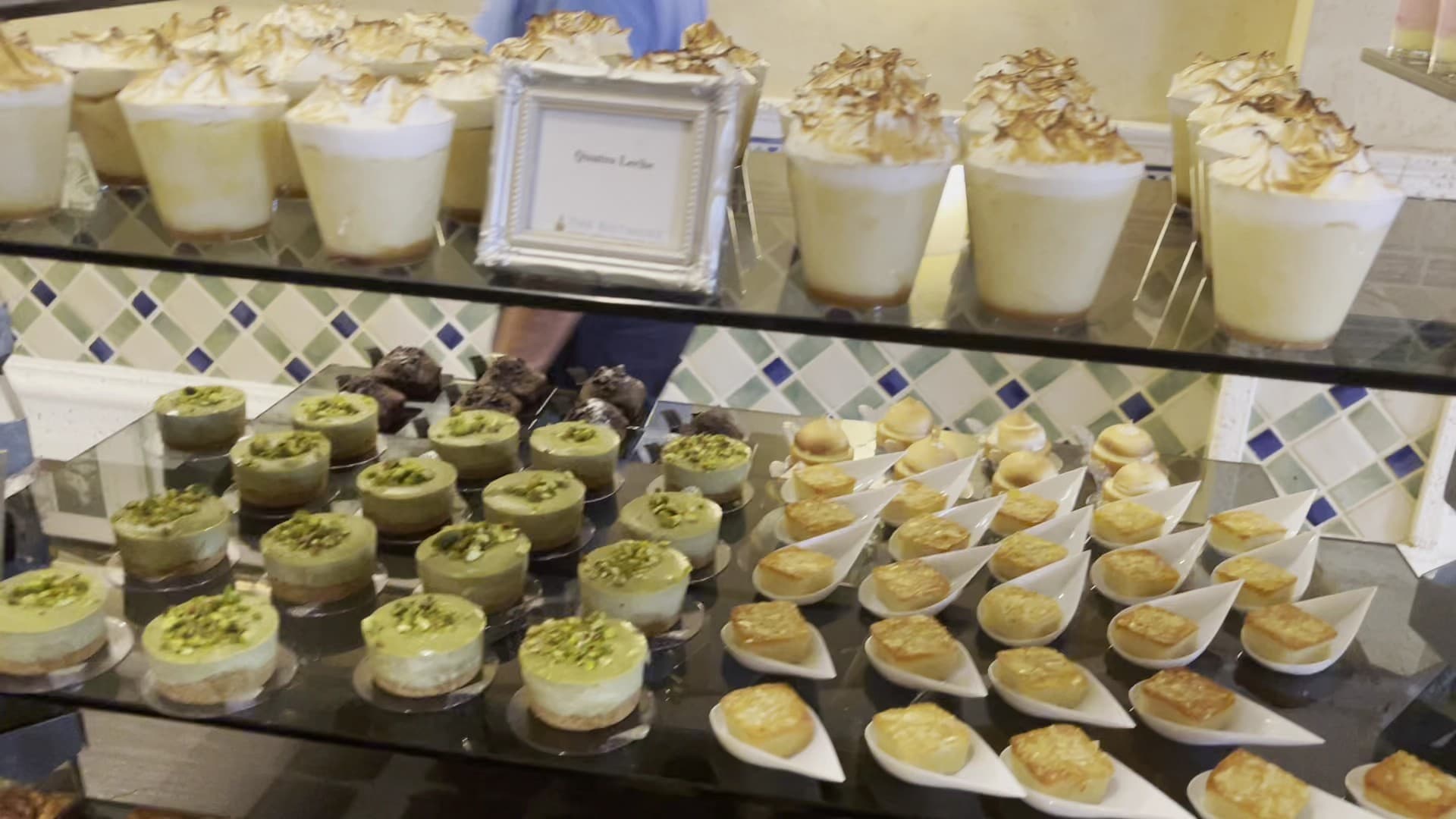 Desserts at Fontana Italian Biltmore Hotel Miami