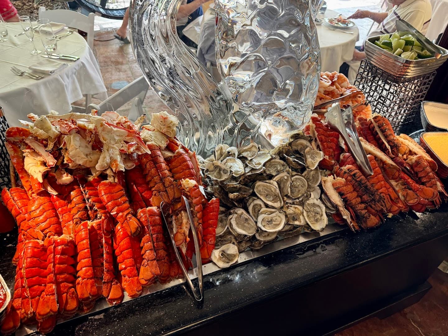 Seafood platter at Fontana Italian Biltmore Hotel Miami