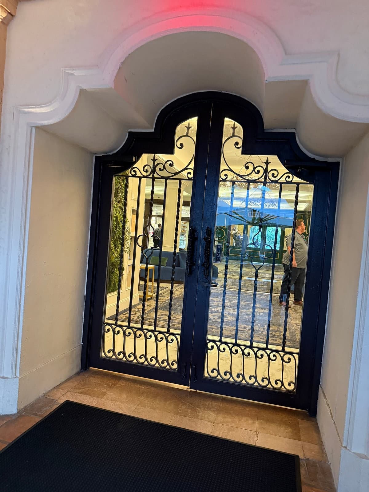 Foyer entrance at Fontana Italian Biltmore Hotel Coral Gables